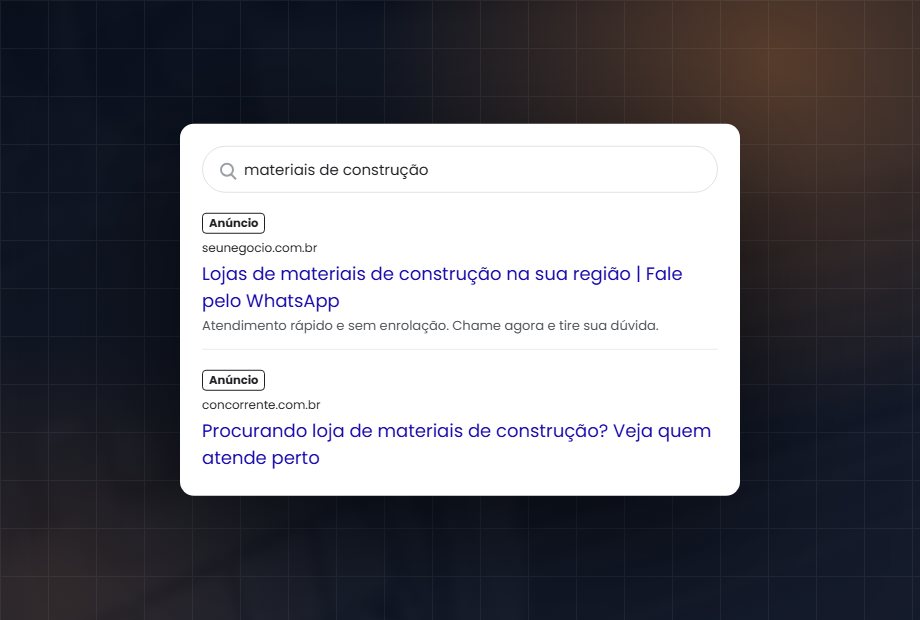 Tráfego Pago: Google Ads e Meta Ads: No momento da busca